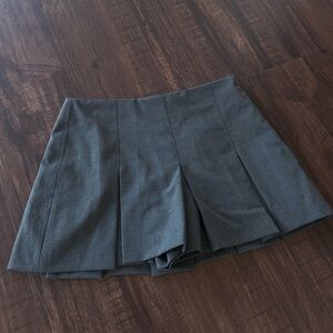 zara mini pencil skort